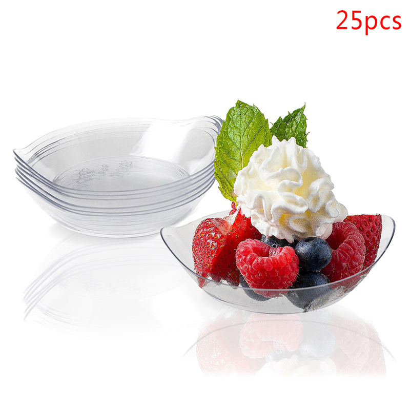 Cotton Candy Cone - 25Pcs Eis Tasse Kunststoff Obst Süßigkeiten