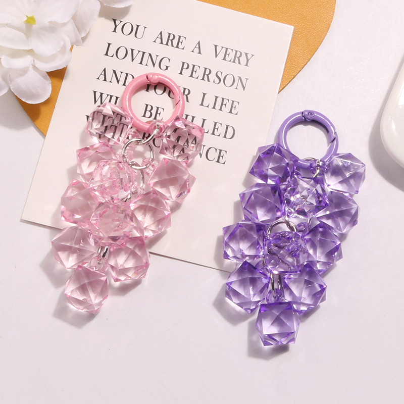 Centerpiece Stick - Neue Farbe Transparent Ecke Perle Trauben