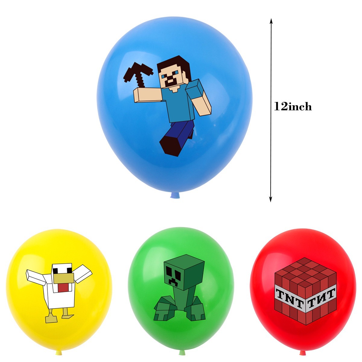 50/100 Stück Minecraft Pixel-B – Event Supplies Bewertung und Preis
