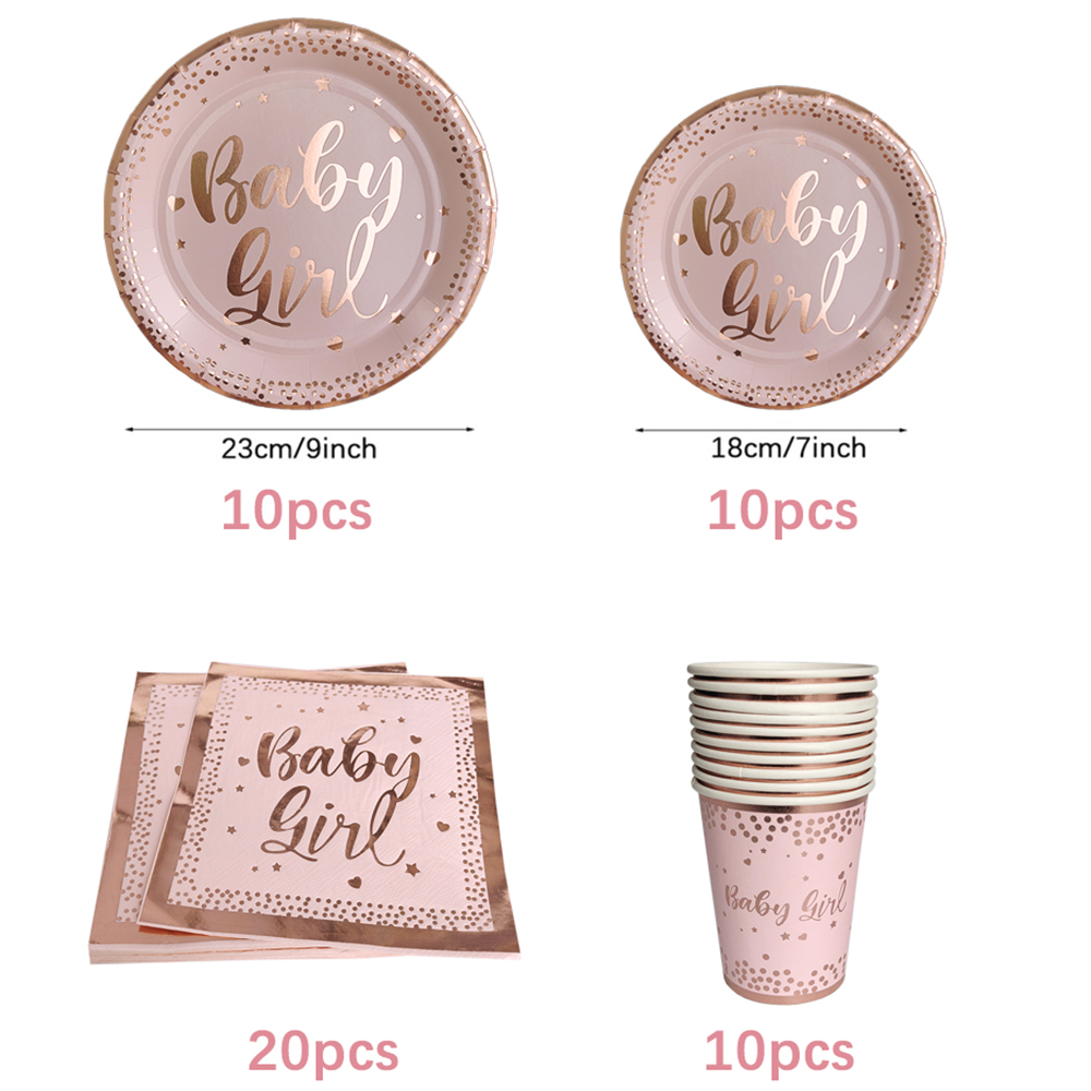 Rose Gold Party Einweg Geschir – Paper Straw Color Bewertung und Preis